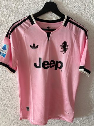 Camiseta Juventus Visitante Rosa