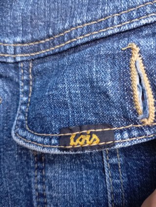 Cazadora tejana Lois azul