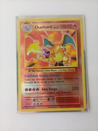 Carta Pokémon Charizard Reverse Holo 11/108