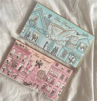 Too Faced Paletas de Sombras Azul y Rosa