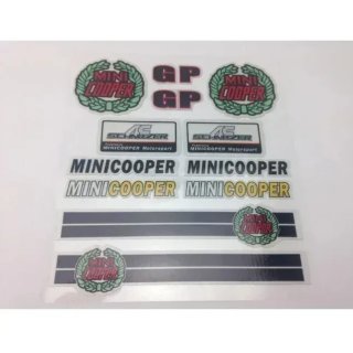 Pegatinas coche Mini Cooper GP