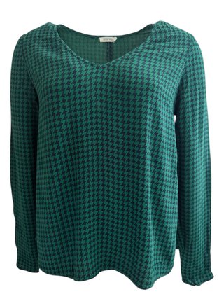 Blusa American Vintage Verde y Negro