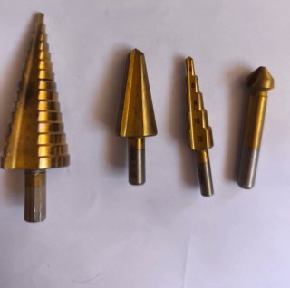 Brocas escalonadas para metal (4 uds)