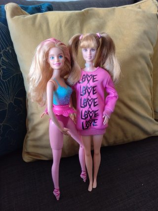 Conjunto di due bambole Barbie