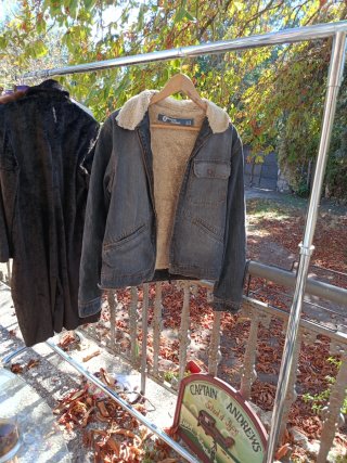 Chaqueta vaquera hombre forrada