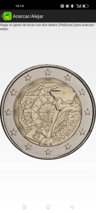 Moneda 2€ Francia 2022 Erasmus