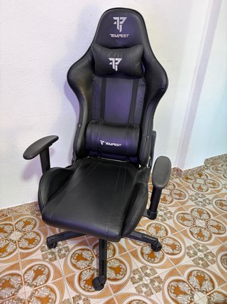 Silla Gaming Tempest Regulable Negra