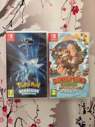 Juegos Nintendo Switch Pokémon y Donkey Kong