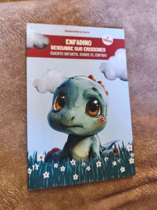 Enfadino,libro para leer con niños sobre emociones