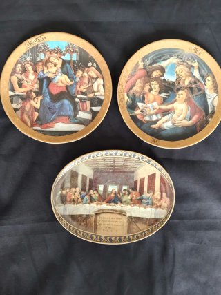 Set 3 Piatti Collezione Bradex