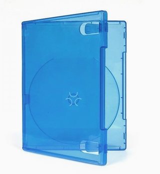 juego caja PS4 PS5 Azul Transparente
