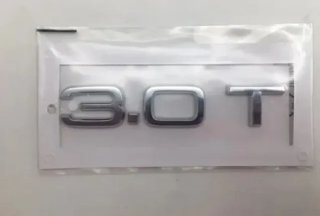 Emblema cromado lateral Audi 3.0T