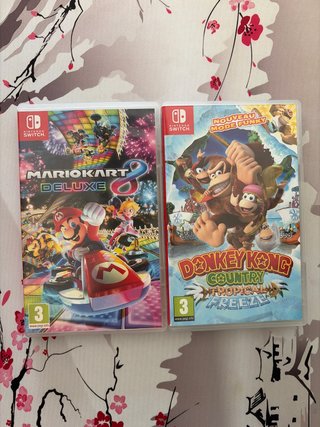 Mario Kart 8 Deluxe y Donkey Kong Country