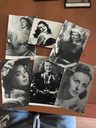 6 Cartoline Cinema Classico Attrici Anni '50
