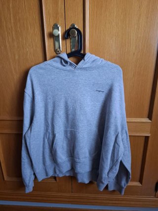Sudadera Gris con Capucha