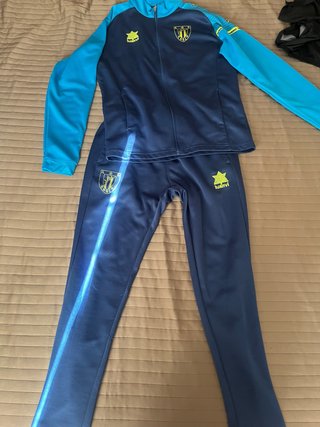Chándal A.D. Parla Luanvi Azul