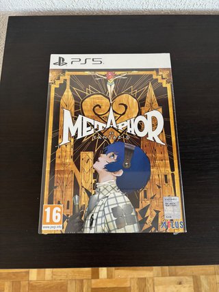 Metaphor ReFantazio PS5 Precintado + Lámina