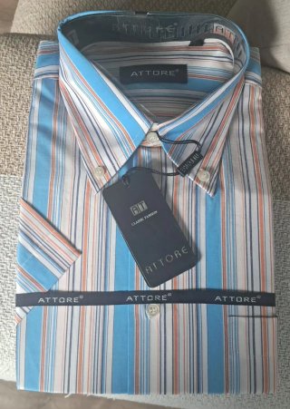 Camisa de Manga Corta Attore Talla 41