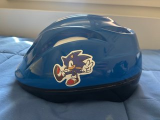 Casco Infantil de Bicicleta Azul