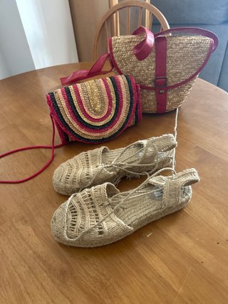 Conjunto verano: bolso y sandalias