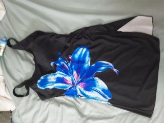 Vestido de baño con estampado floral