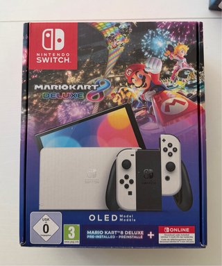 Caja Nintendo Switch OLED Mario Kart 8