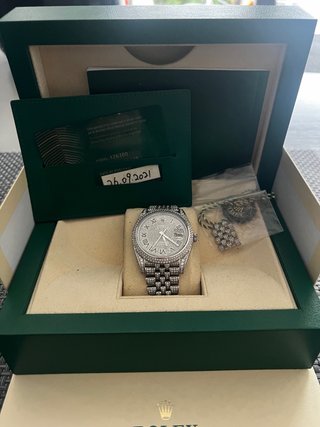 Reloj Rolex Datejust con Diamantes