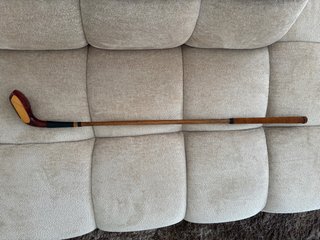 Palo de golf antiguo Hickory Auchte