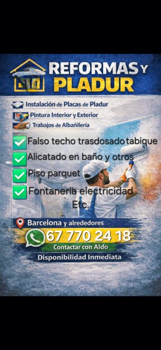 Reformas en general Barcelona y alrrededores