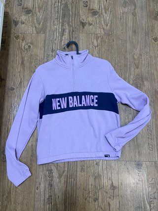 Sudadera New Balance Talla S Rosa/Lila