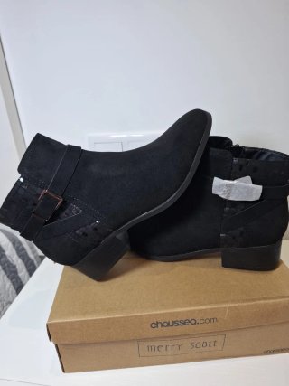 Botas Negras Merry Scott Talla 39