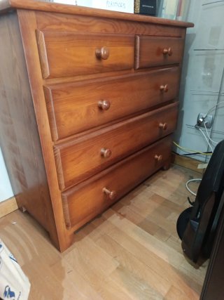 Cajonera de pino