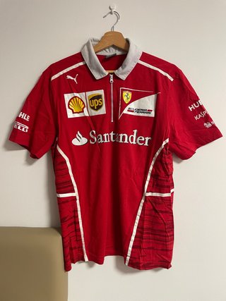 Camiseta Polo Puma x Ferrari Exclusiva
