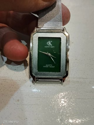 Orologio Calvin Klein Quartz Verde Argento