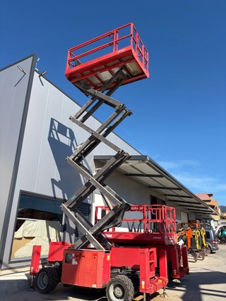 Plataforma Tijera Diesel Manitou 12m