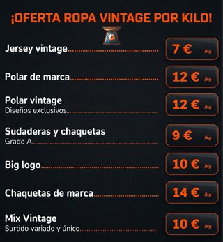 Lote de Ropa Vintage Variada