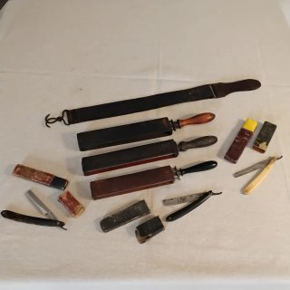 Antichi strumenti da barba
