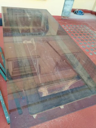 Cristal para mesa grande
