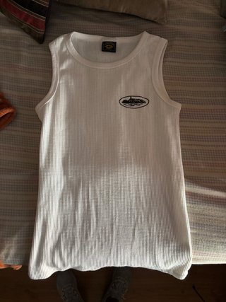 Camiseta de tirantes blanca