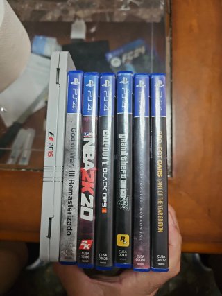 PS4 Juegos: God of War, NBA 2K20, GTA V