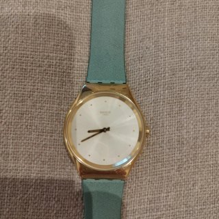 Orologio Swatch Skin Irony Green Moire