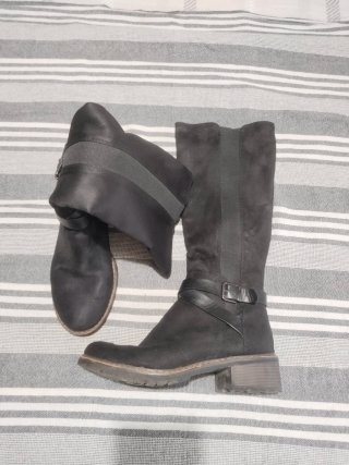 Botas Altas Negras