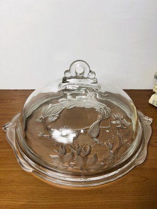 Pastelera Mikasa Walther Glass Pavos Real