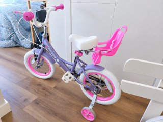 Bicicleta Morada Niña Maggie