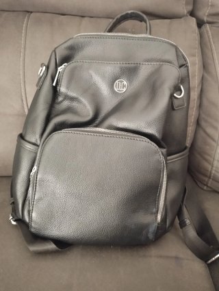 Bolso Mochila Negro DC