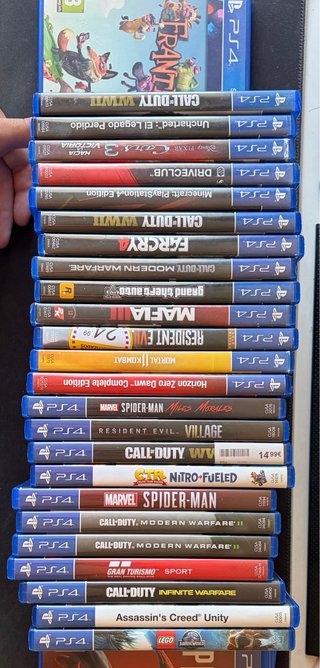 Lote de 25 Juegos PS4 (PlayStation 4)