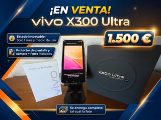 Vivo X300 Ultra 1TB + Cargador 100W