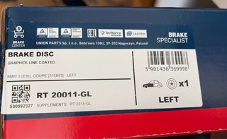 Discos Freno BMW E36 M3