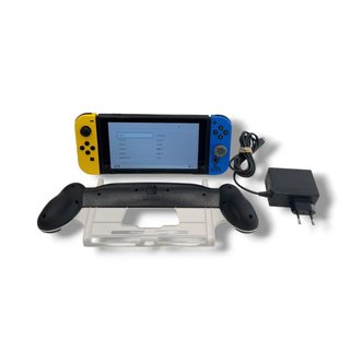 CONSOLA NINTENDO SWITCH HAC-001 EDICION FORNITE + ADAPTADOR CONSOLA + CARGADOR