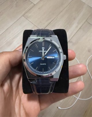 Reloj de Cuarzo con Correa Azul